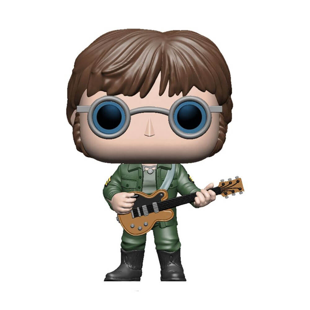 John Lennon militærjakke pop!