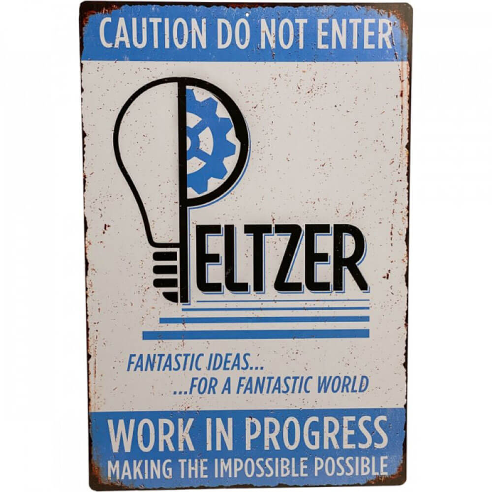 Gremlins Peltzer Workshop Sign