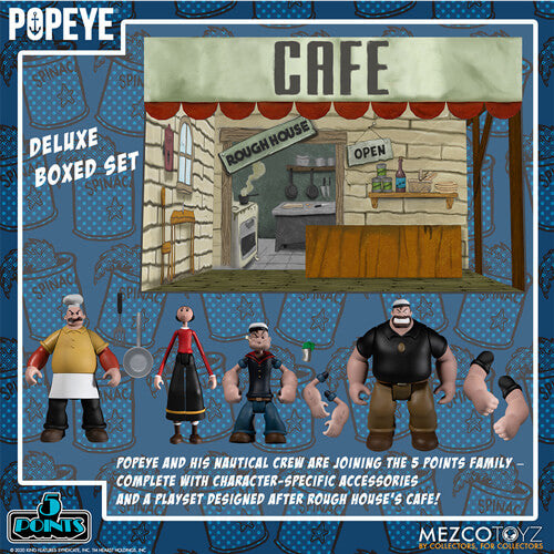 Popeye 5 Points Deluxe Boxed Set