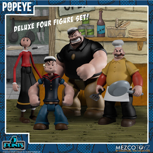 Popeye 5 Points Deluxe Boxed Set
