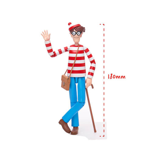 Where's Wally? Wally 1:12 Scale 6" Action Figure