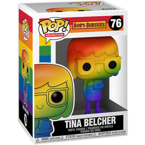 Bob's Burgers Tina Belcher Rainbow Pride Pop! Vinyl