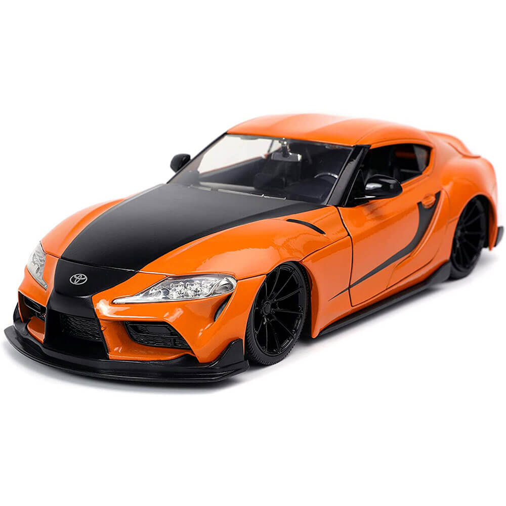 2020 Toyota Supra Metallic Orange 1:24 Scale Hollywood Ride