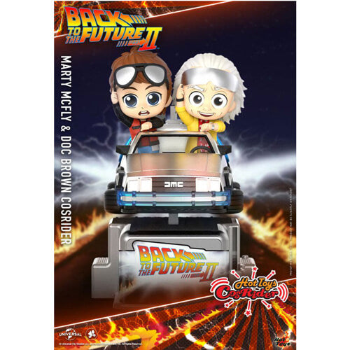 Back to the Future Part II Marty McFly & Doc Brown Cosrider