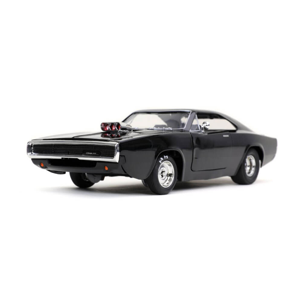 dodge Charger nero del 1970 in scala 1:24 Hollywood Ride