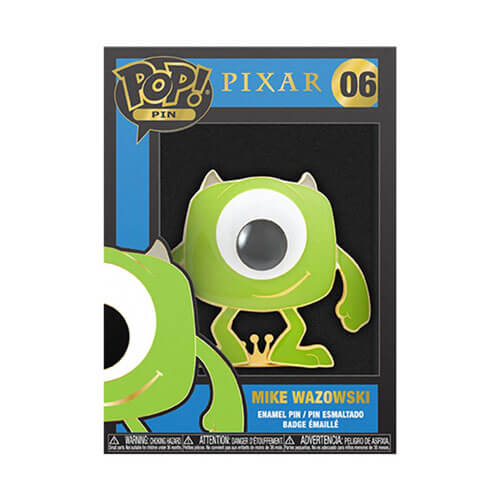 Monsters Inc Mike Wazowski 4" Pop! Enamel Pin