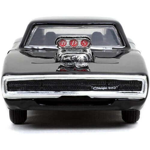 1970 Dodge Charger zwarte Hollywood-rit op schaal 1:32