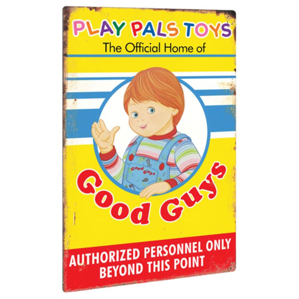 Child's Play 2 Play Pals Aluminium Sign