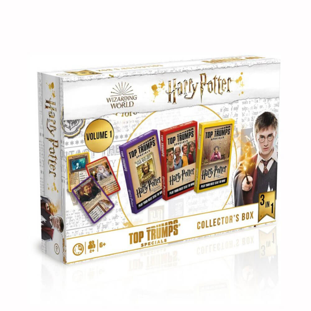 Top Trumps Harry Potter Collector's Edition 3-pack bundel
