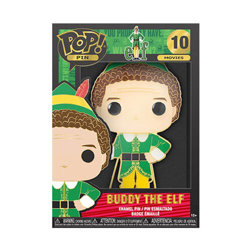Elf Buddy 4" Pop! Enamel Pin