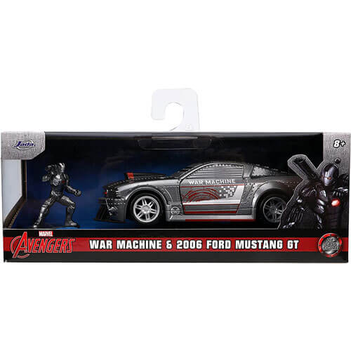 Iron Man Ford Mustang with War Machine 1:32 Scale Ride
