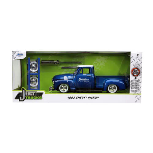 Chevy 3100 Pick Up 1953 Blue 1:24 Scale Diecast Vehicle