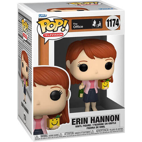 The Office Erin with Happy Box & Champagne Pop! Vinyl