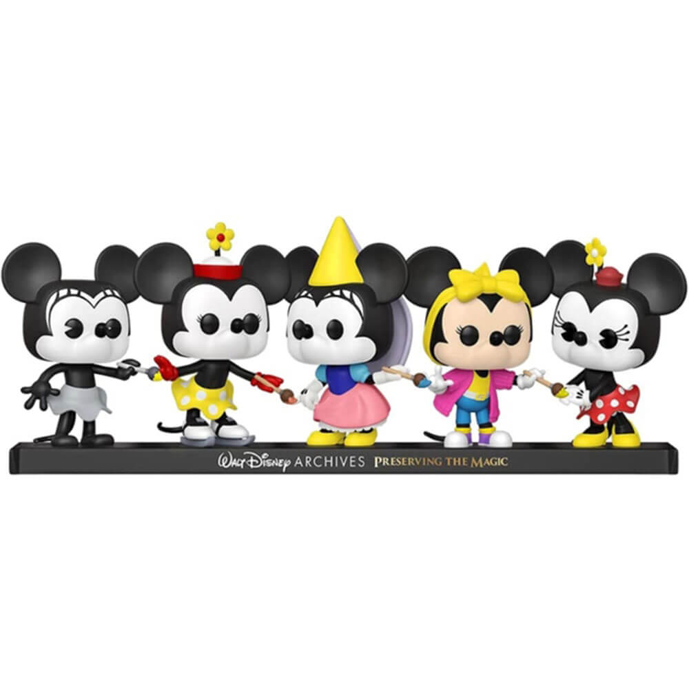 Mickey Mouse Minnie Mouse US Exclusive Pop! Vinyl 5-Pack