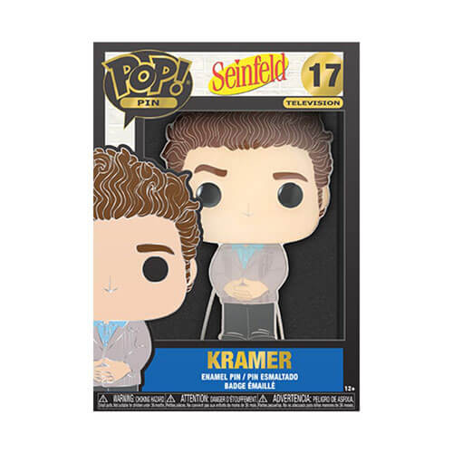 Seinfeld Kramer 4" Pop! Enamel Pin