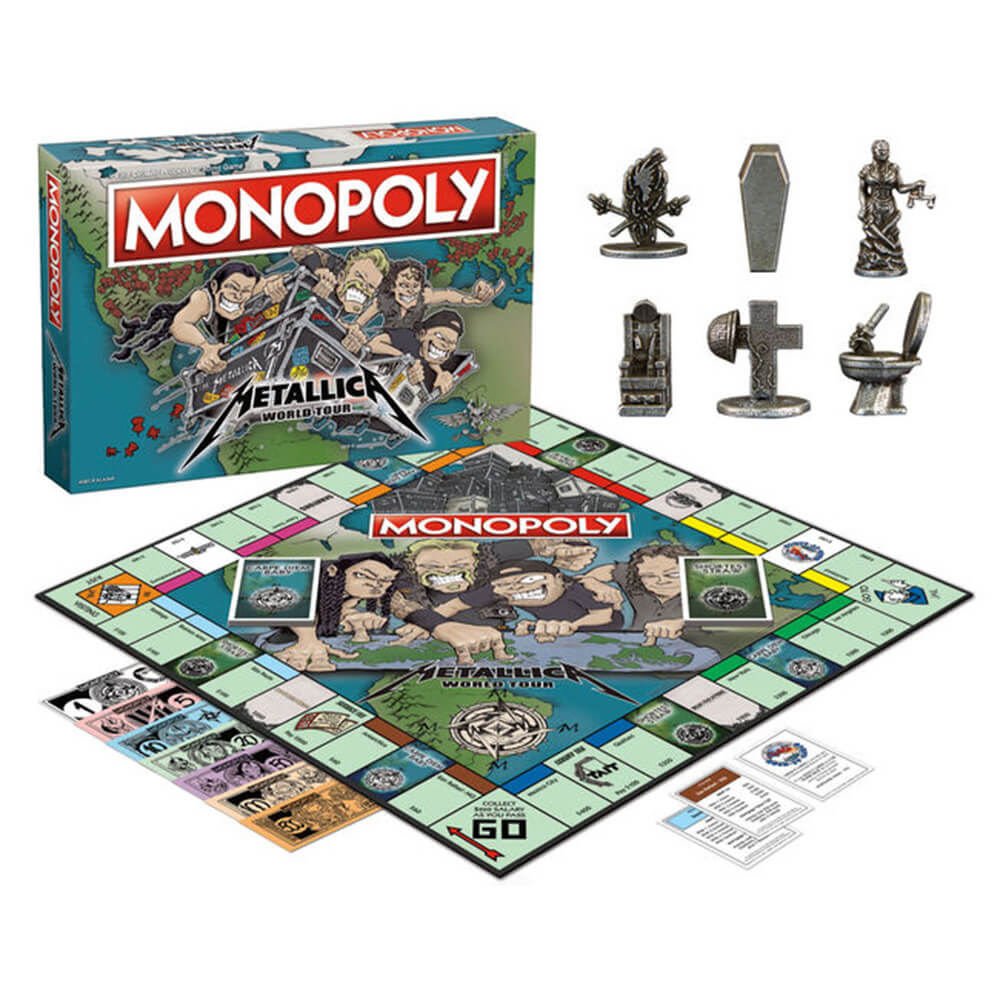 Monopoly metallica wereldtoureditie