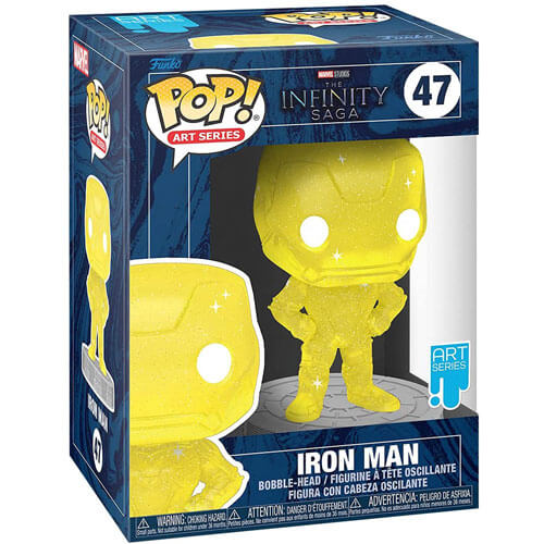 Avengers Iron Man Infinity Saga Yellow Pop! Vinyl