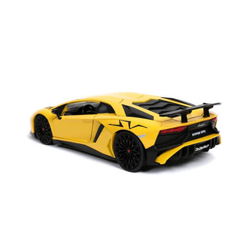 Hyperspec 2017 Lamborghini Aventador Yellow 1:24 Scale