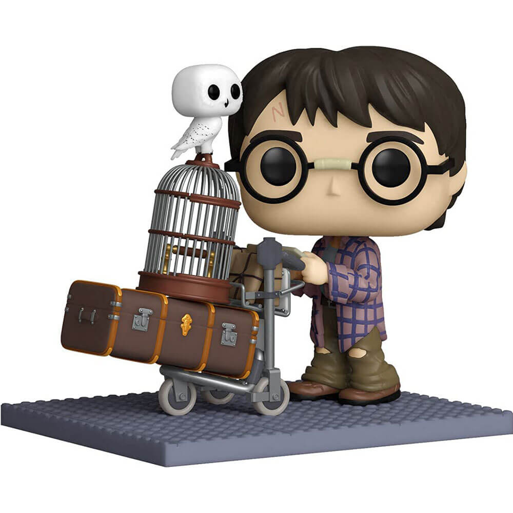 Harry Potter carrello con spinta 20° anniv. pop! vinile deluxe