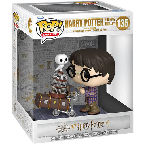 Harry Potter carrello con spinta 20° anniv. pop! vinile deluxe