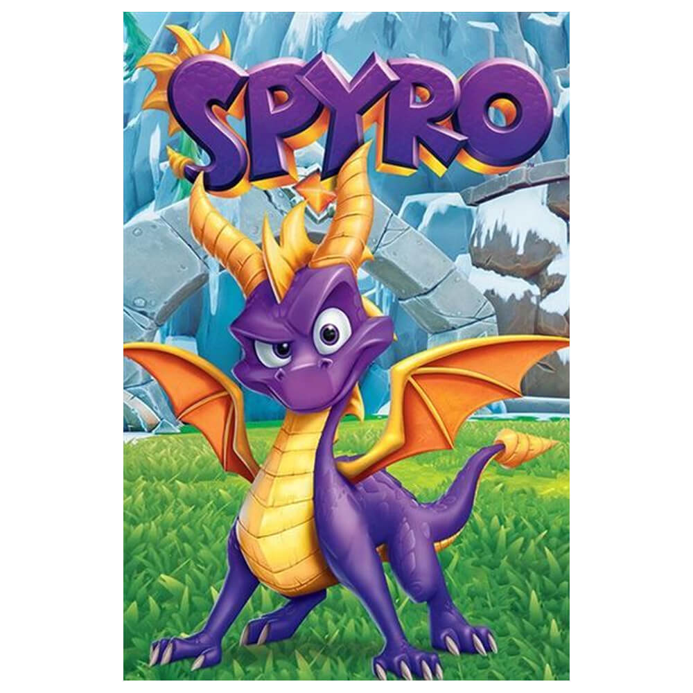 Poster zur Spyro Reignited-Trilogie