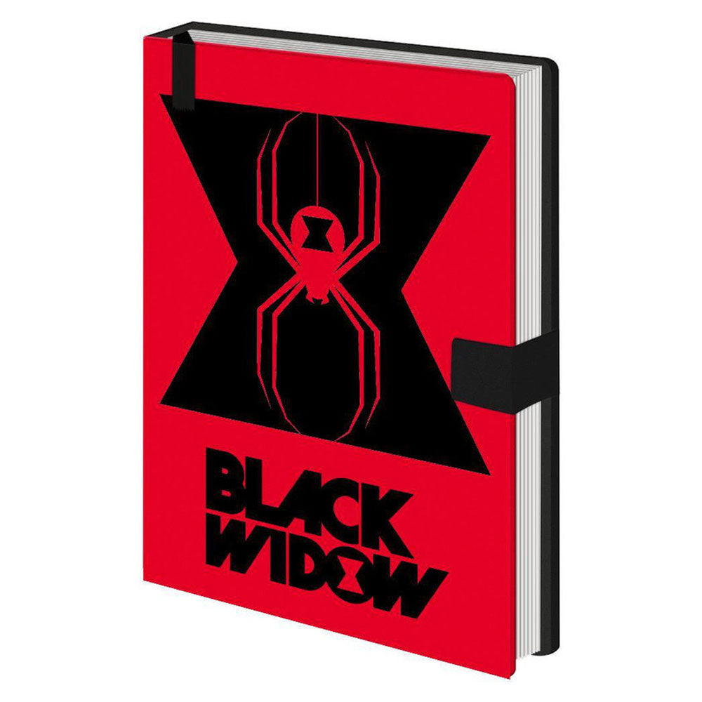Marvel Avengers Black Widow Spider Premium A5 Notebook