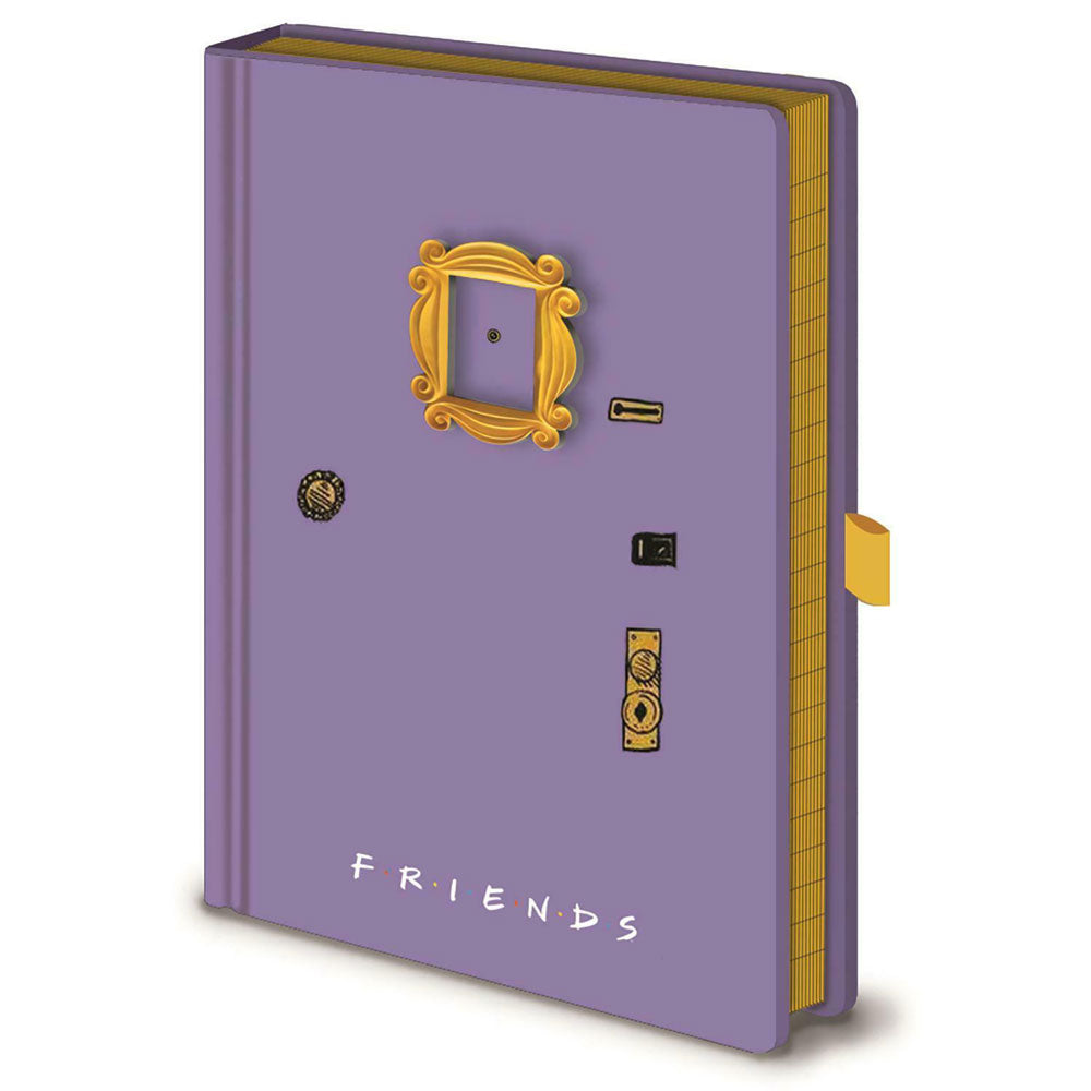 Friends des Premium-A5-Notizbuchs mit Rahmen