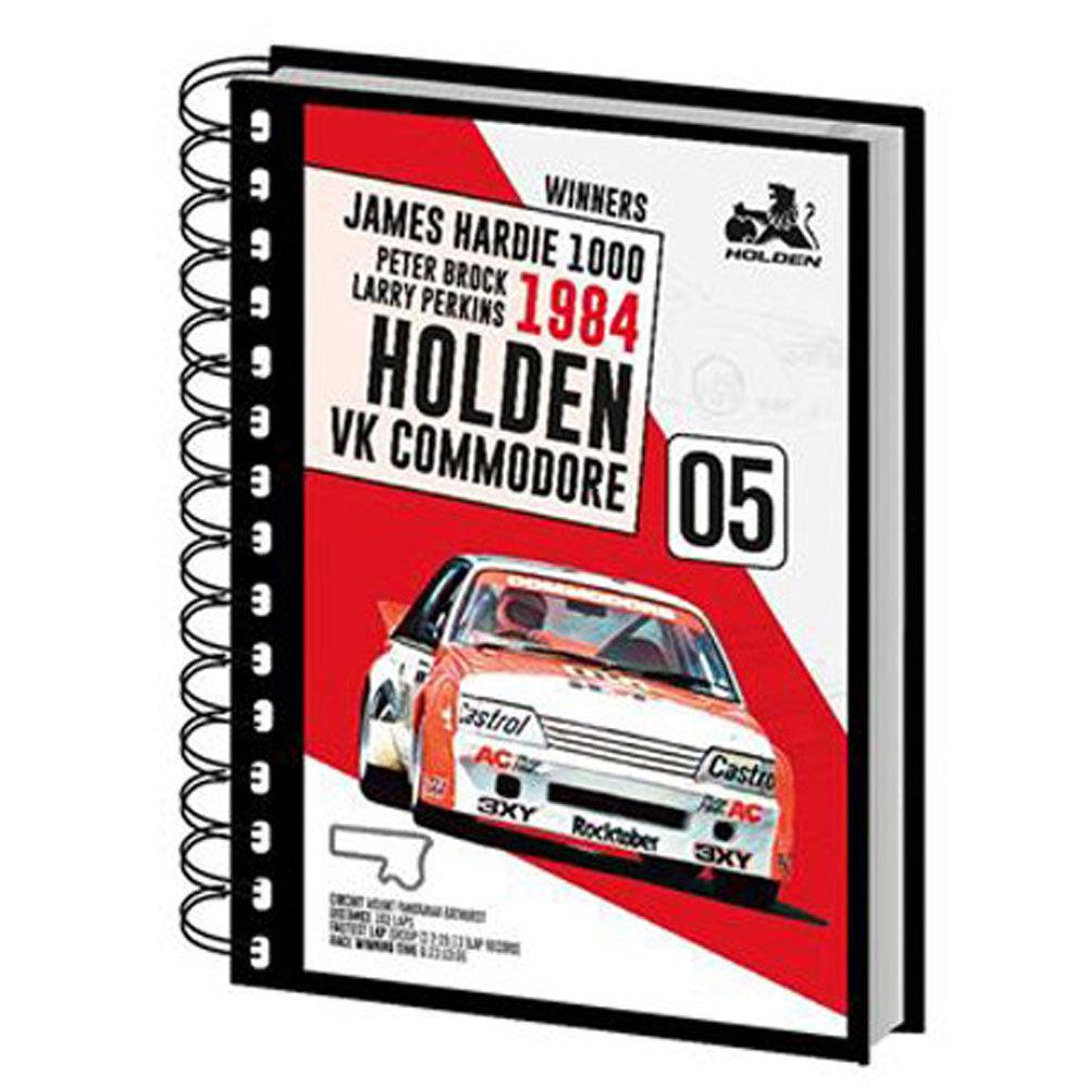 Holden 1984 Brock och Perkins anteckningsbok