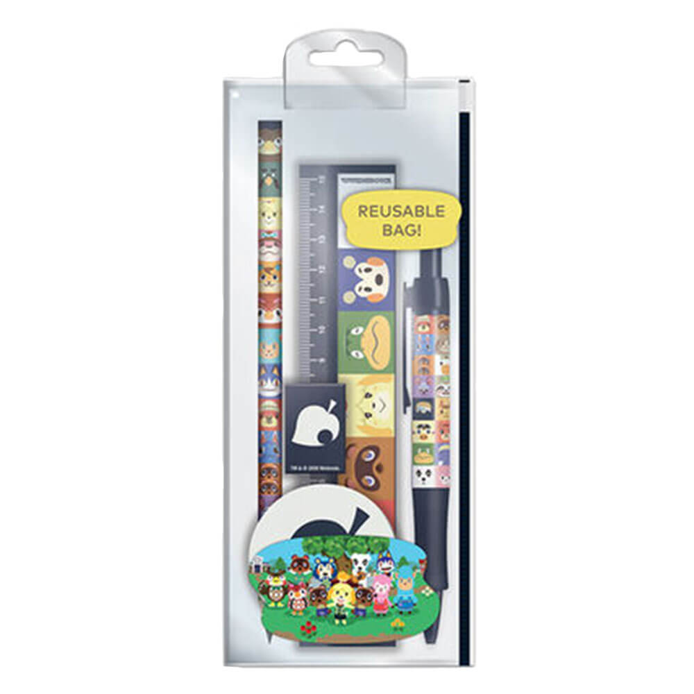 Animal Crossing landsbyboer firkanter brevpapir taske