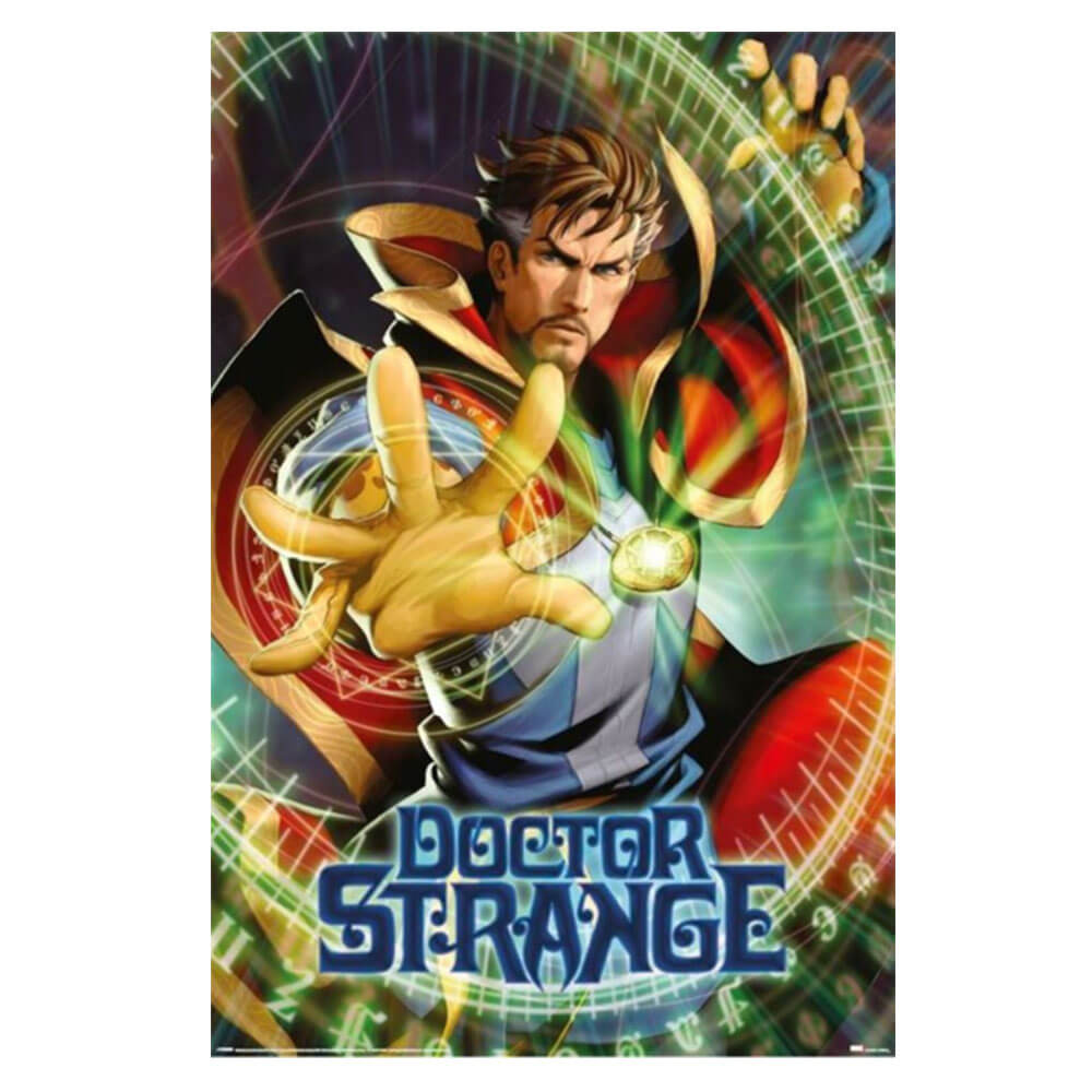Doctor Strange Drawing Poster