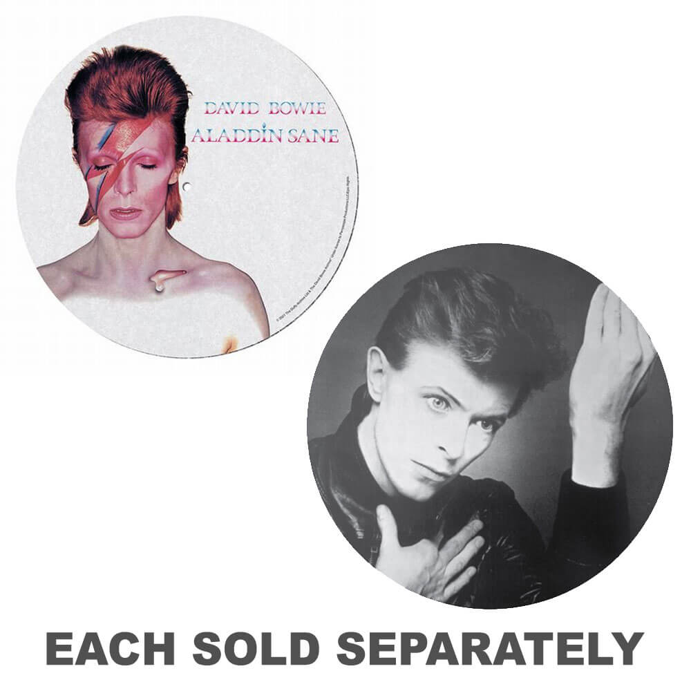 David Bowie platenslipmat (29x29cm)