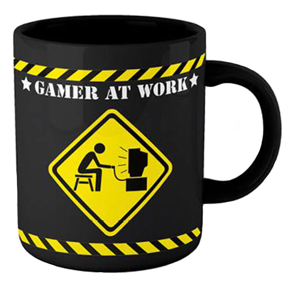 Gamer at Work-mugg (95x110 mm)