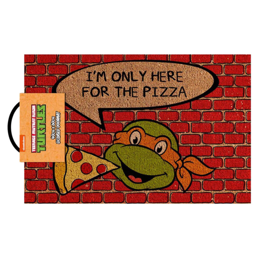 TMNT I'm Here for the Pizza Doormat