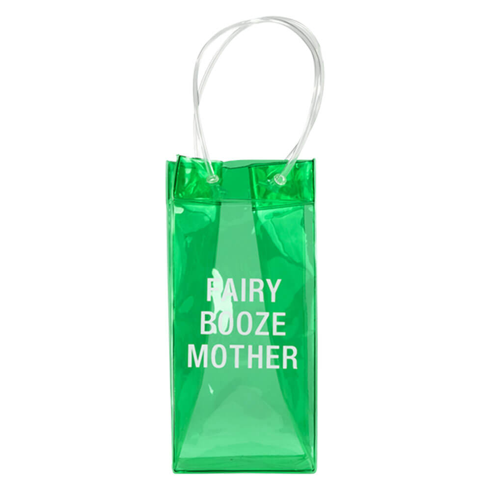 Say What PVC Wine Tote