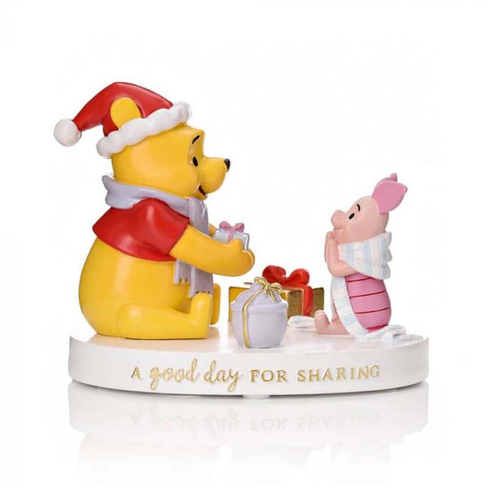 Disney WTP Christmas Large A Good Day For Sharing Figurine