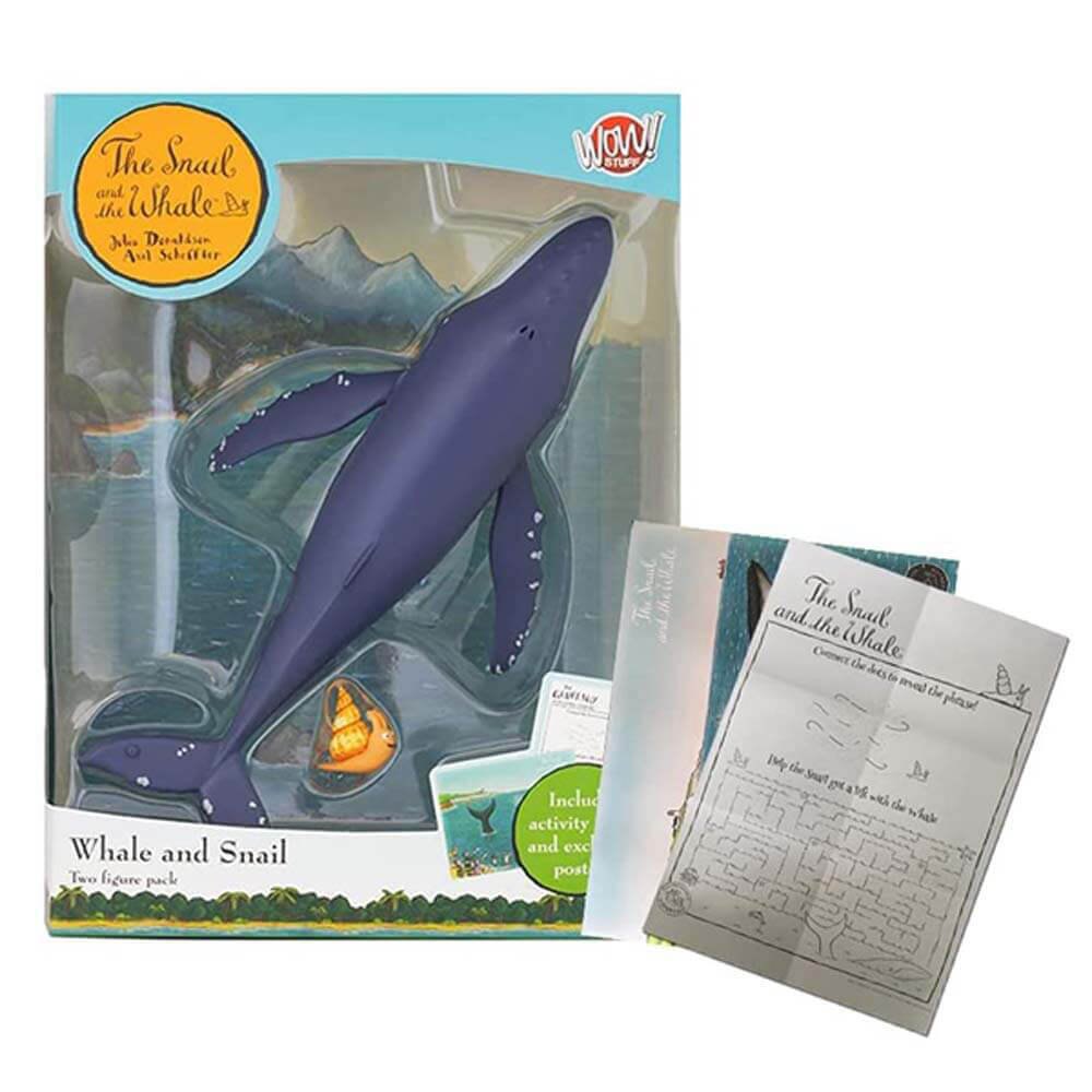 The Snail & the Whale Two Figure Pack