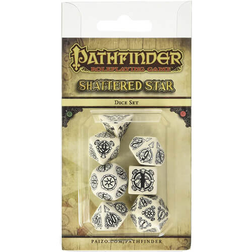 Q Workshop Pathfinder Shattered Star Dice Set of 7