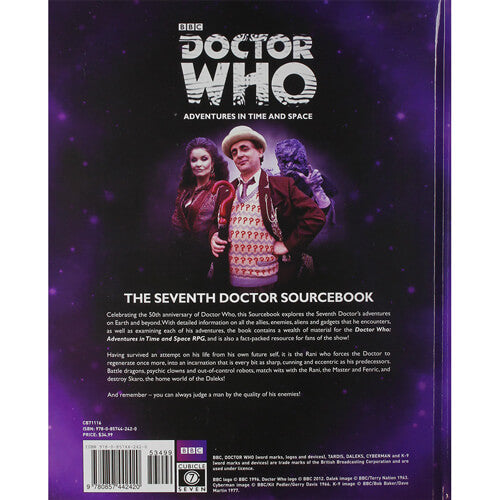 Doctor Who Adventures Time and Space The Seventh Doctor RPG
