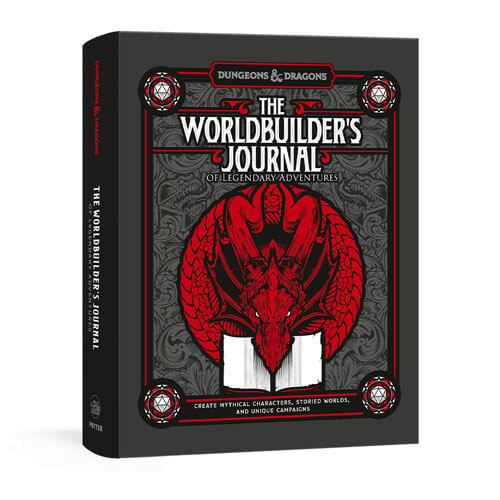 D&D The Worldbuilder's Journal of Legendary Adventures RPG