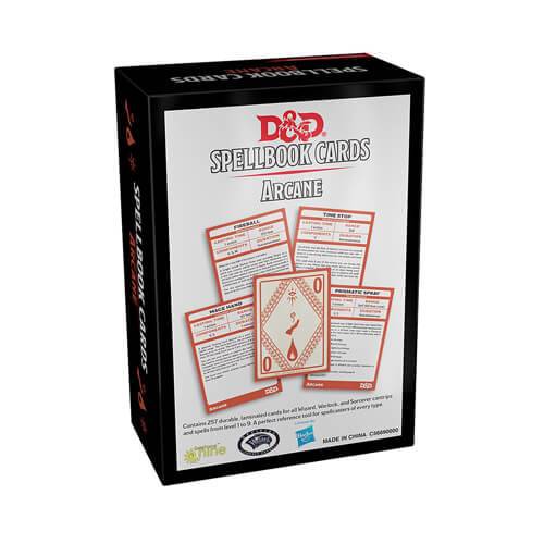 D&D Spellbook Cards Arcane Deck Revised 2017 Ed. (253 Cards)