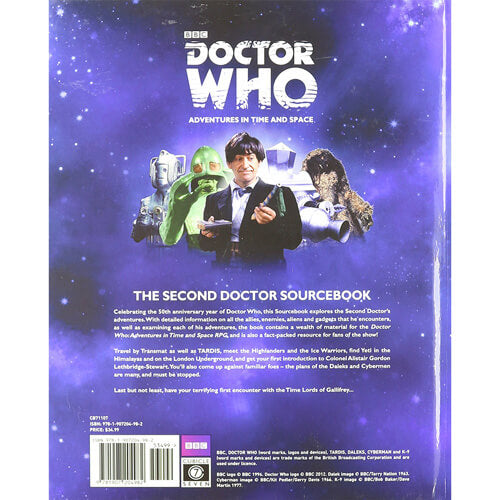 Doctor Who Adventures Time and Space The Second Doctor RPG