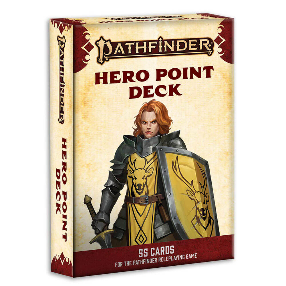 Pathfinder Second Edition Accessories Hero Point Deck