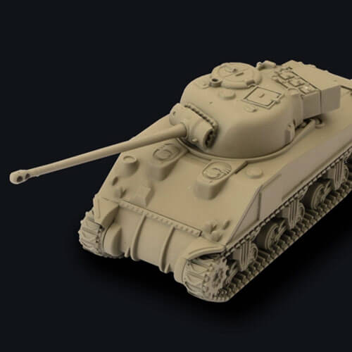 World of Tanks Mini Game W3 British Sherman VC Firefly (Med)