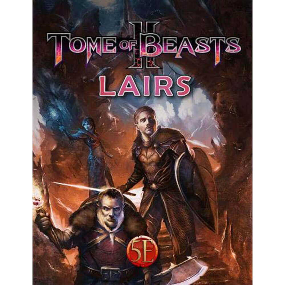 Kobold Press Tome of Beasts 2 Lairs for 5th Edition Books
