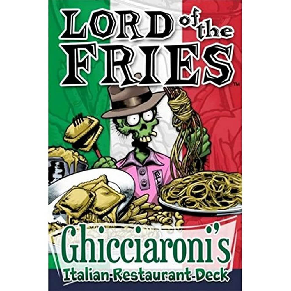 Lord of the Fries Ghicciaronis Italian Restaurant Board Game