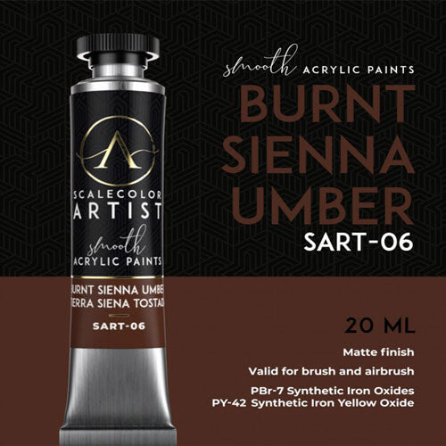 Scale 75 Scalecolor Artist Burnt Sienna Umber 20mL