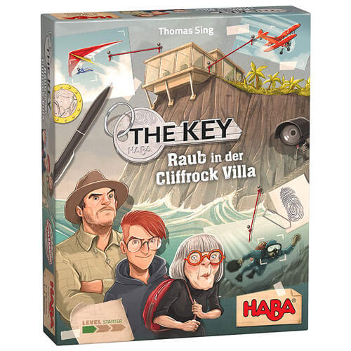 The Key Theft in Cliffrock Villa Board Game