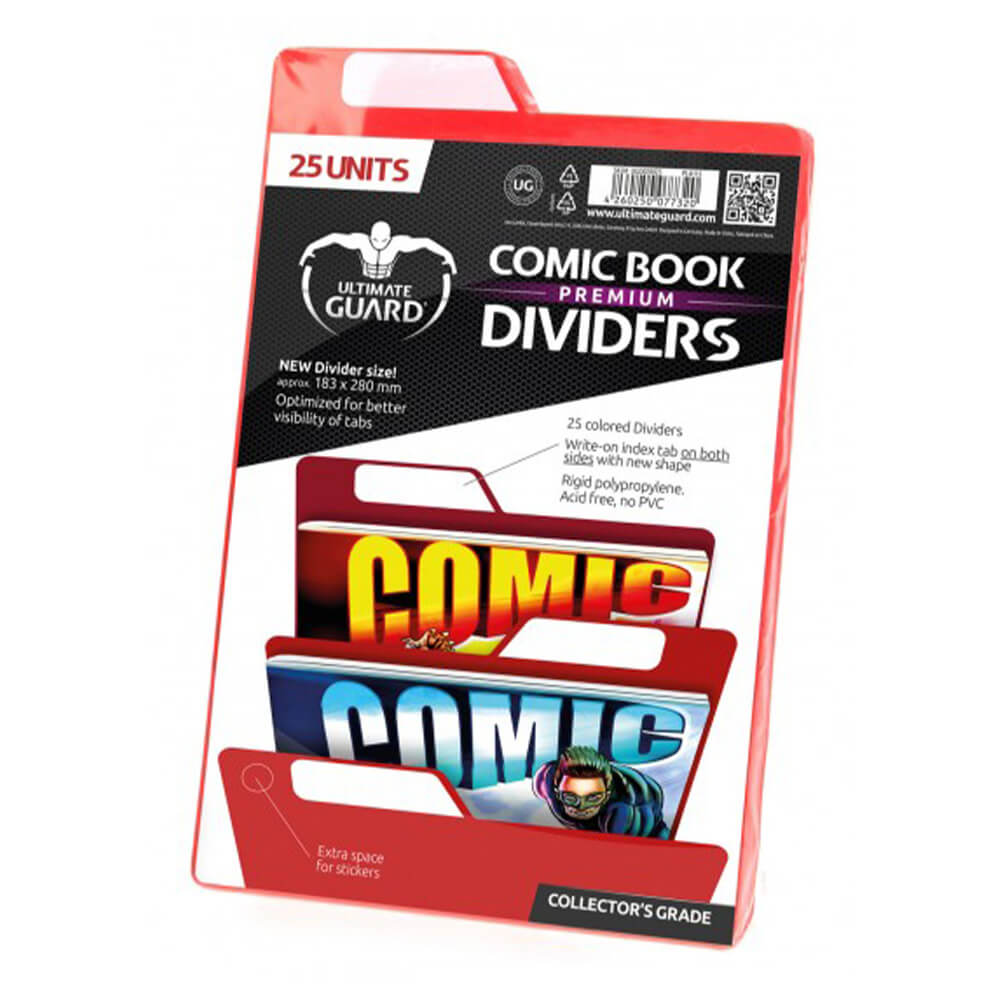 Ultimate Guard Premium Comic Book Dividers 25pk