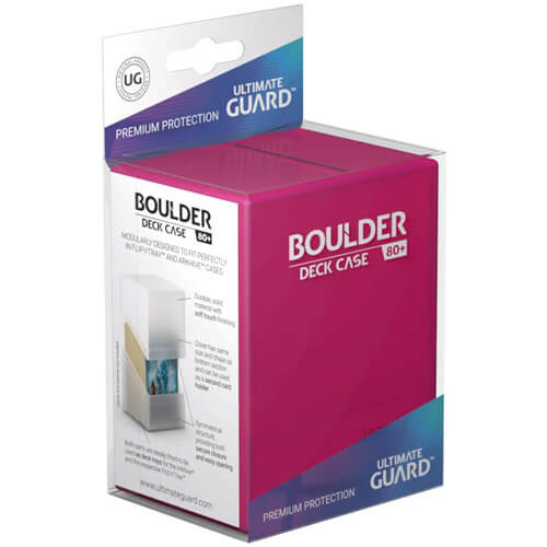 UG Boulder Rhodonite Deck Case 80+ Standard Size Cards