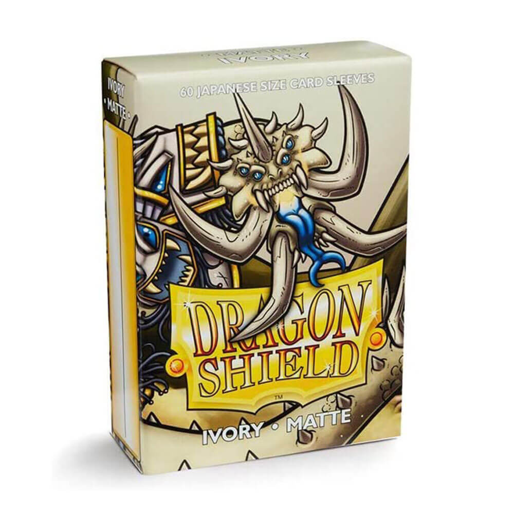 Japanische matte Kartenhüllen von Dragon Shield, 60 Stück